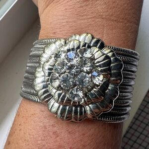 Premier Designs Silver Crystal Bracelet